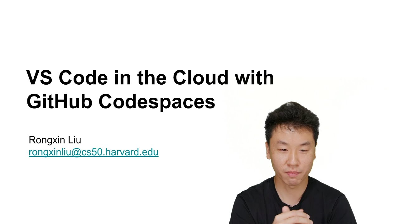 VS Code in the Cloud with GitHub Code Spacesについての紹介